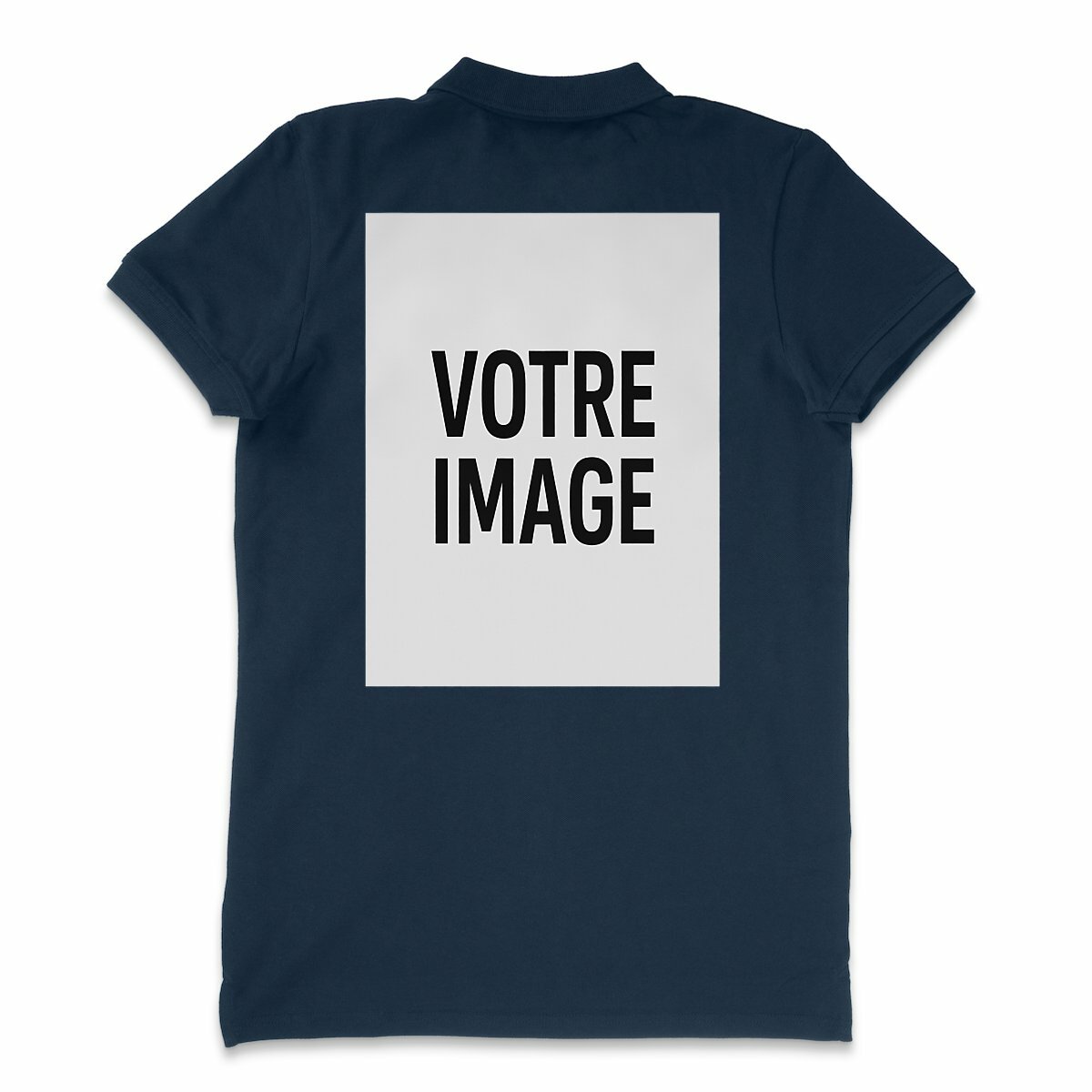 polo homme pperso image avant texte image a larriere