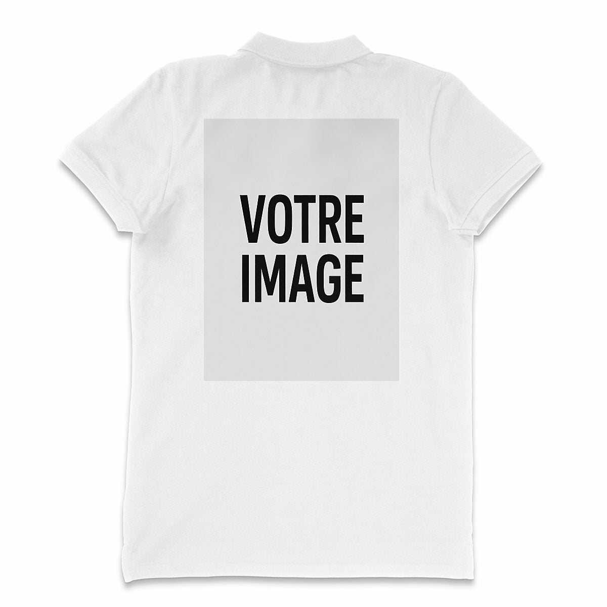 polo homme pperso image avant texte image a larriere