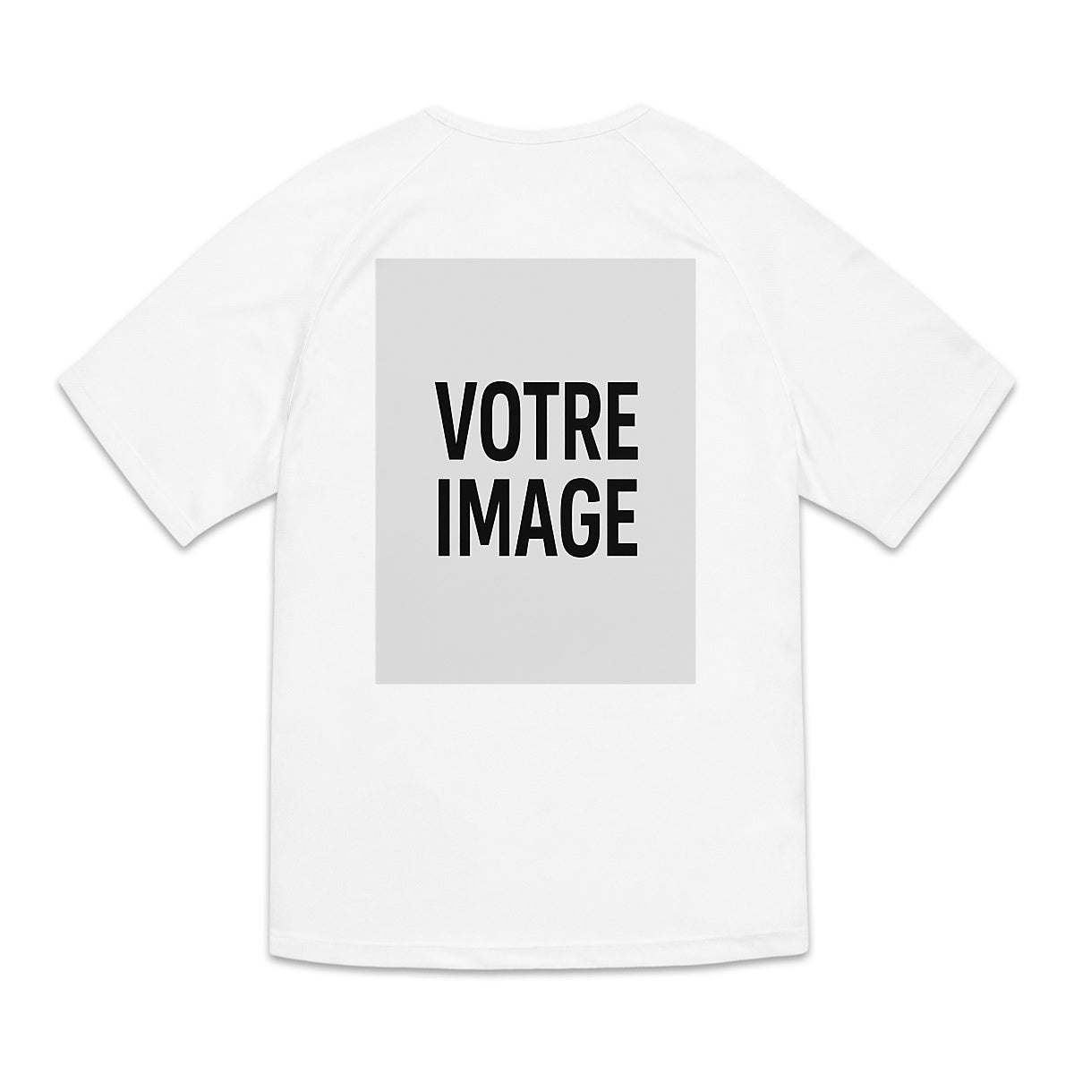 TSHIRT DE SPORTE PERSO TEXTE IMAGE HOMME