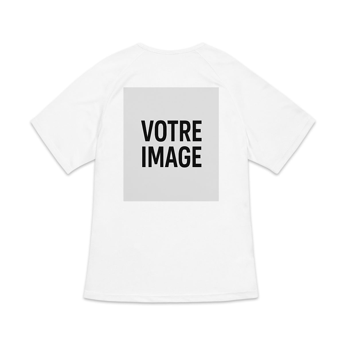 TSHIRT FEMME SPORT PERSO IMAGE TEXTE