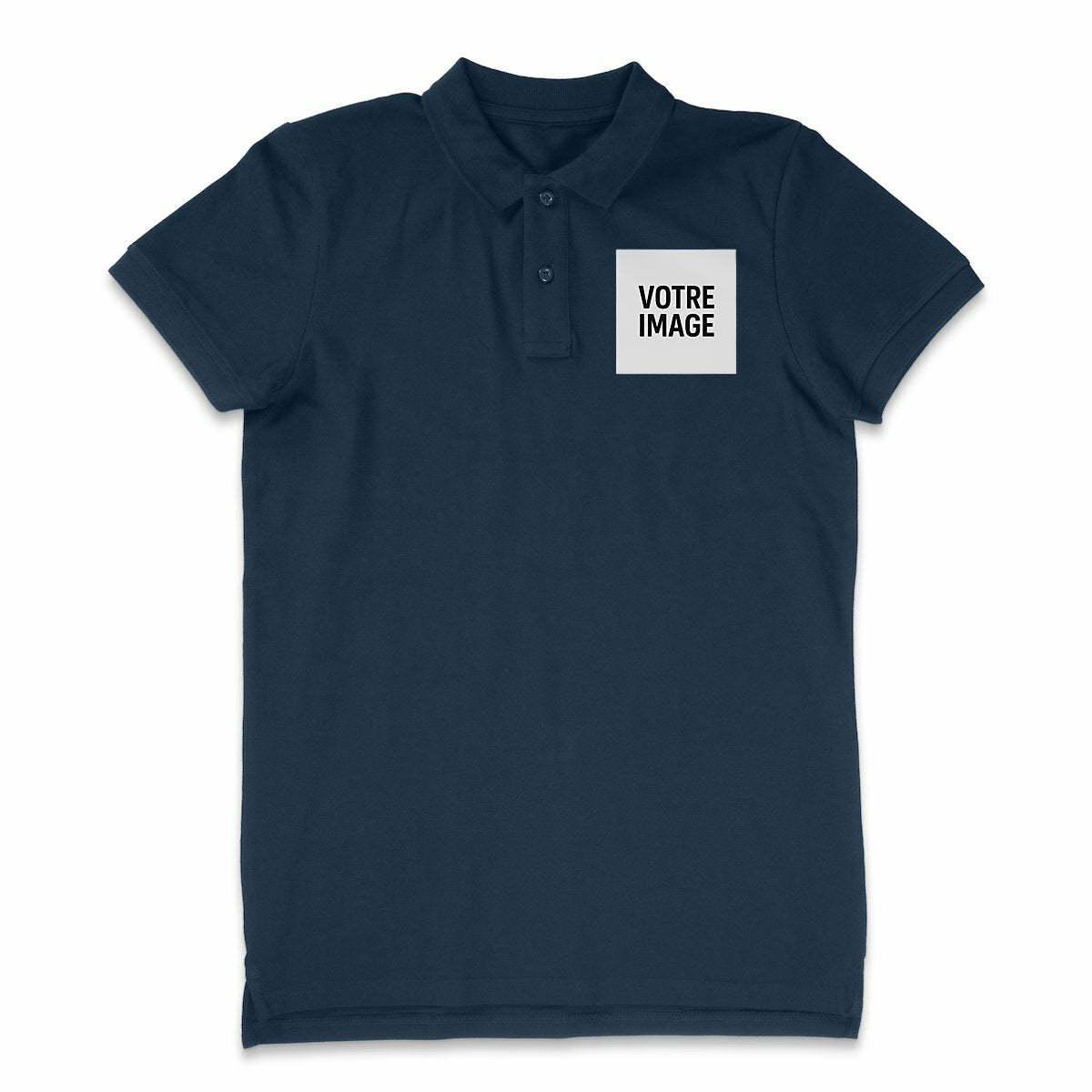 polo homme pperso image avant texte image a larriere