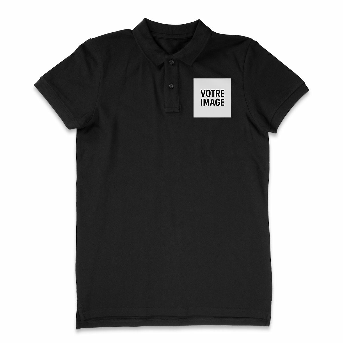 polo homme pperso image avant texte image a larriere