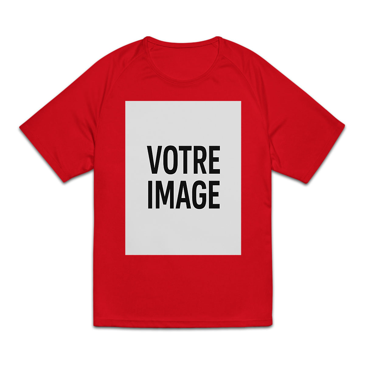 TSHIRT DE SPORTE PERSO TEXTE IMAGE HOMME