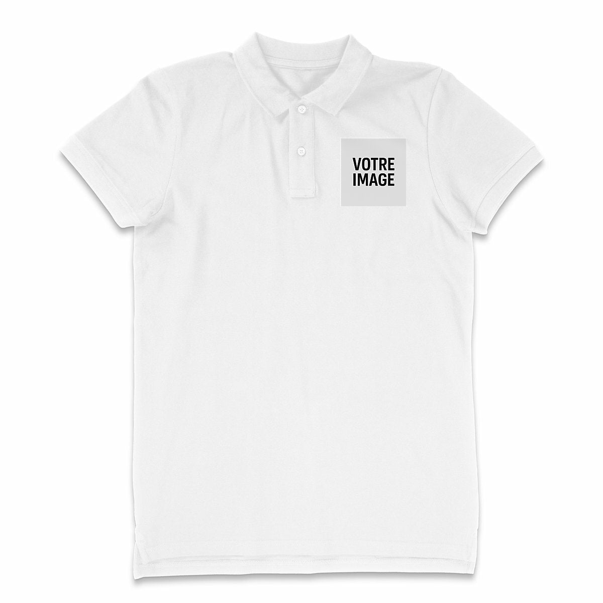 polo homme pperso image avant texte image a larriere