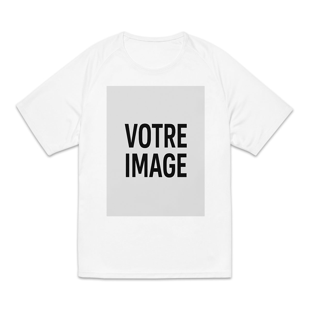 TSHIRT DE SPORTE PERSO TEXTE IMAGE HOMME