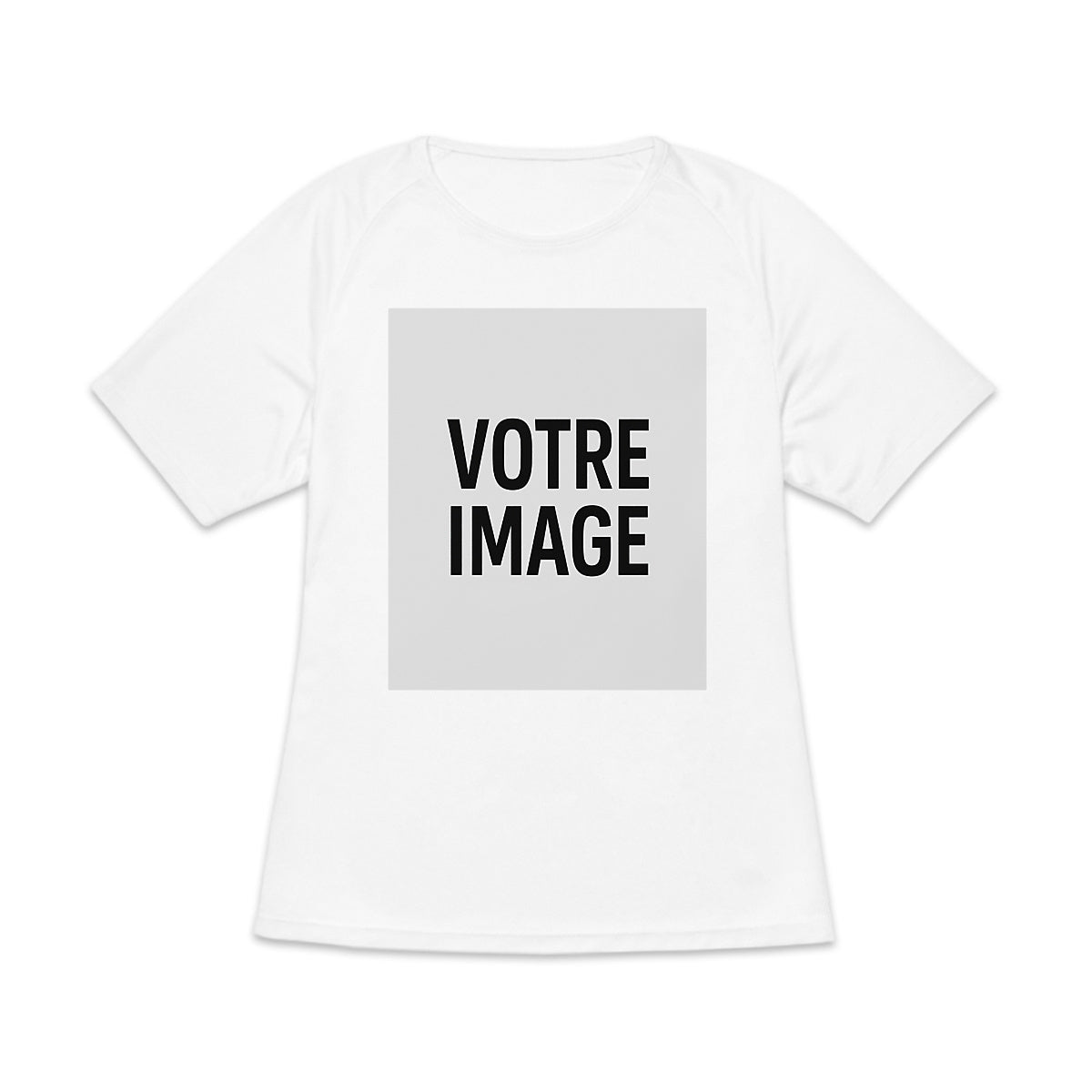 TSHIRT FEMME SPORT PERSO IMAGE TEXTE