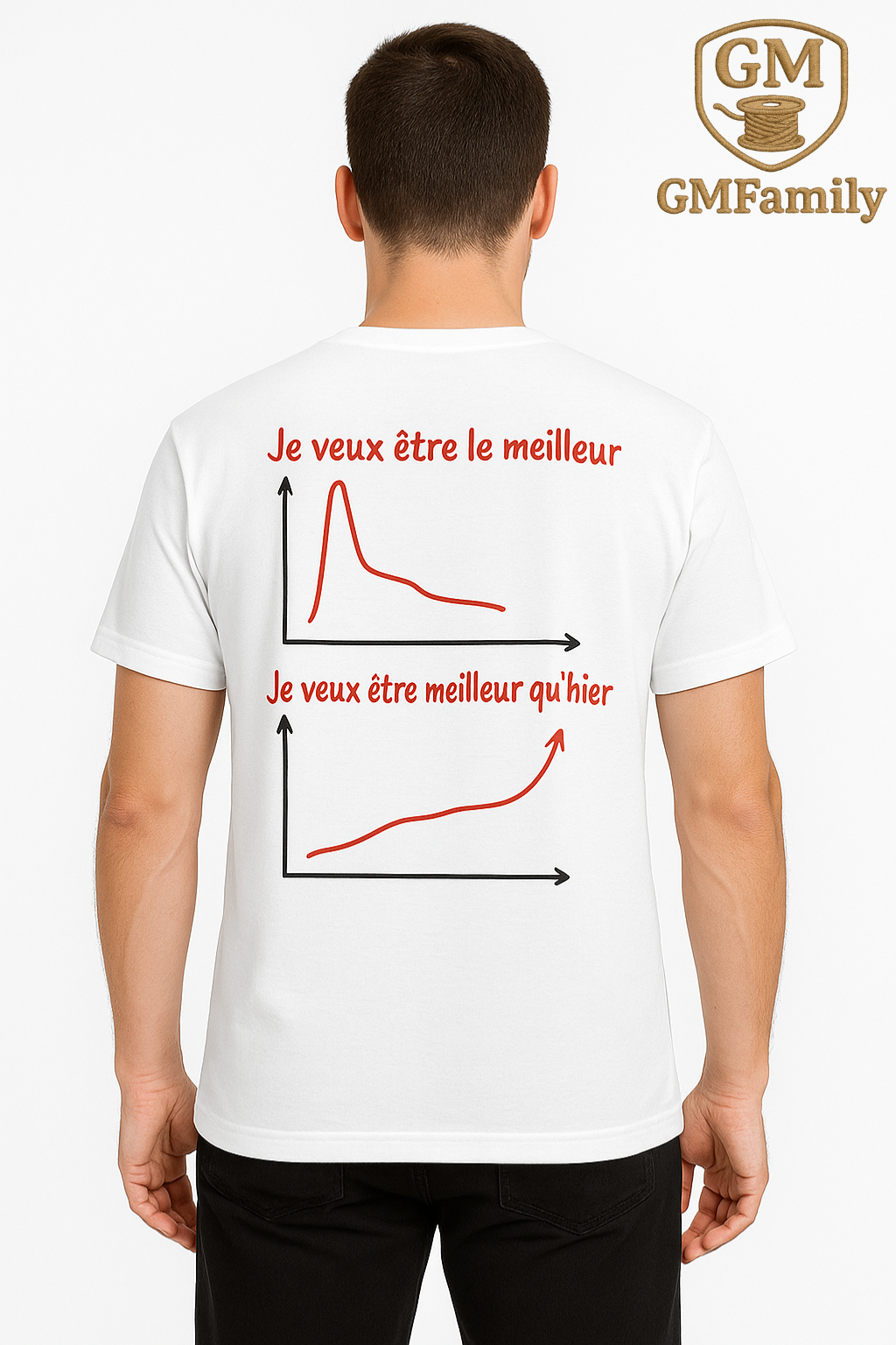 🧘‍♀️ T-shirt Motivation  – Homme et Femme| Coton bio | Léger & Éthique (du S au 3XL)
