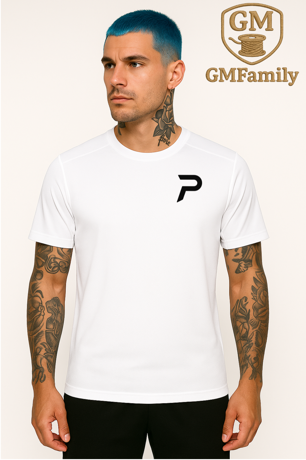 👕 T-SHIRT DE SPORT PERSONNALISABLE EN MATIÈRE RECYCLÉE – HOMME PATRIOT