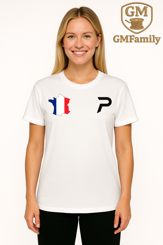 T-shirt Femme PATRIOT – Fierté, Style et Confort Éco-Responsable