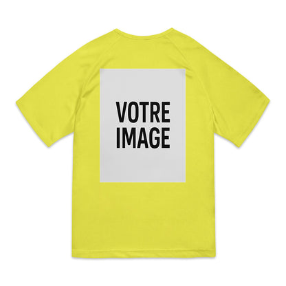 TSHIRT DE SPORTE PERSO TEXTE IMAGE HOMME