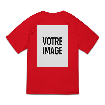 TSHIRT DE SPORTE PERSO TEXTE IMAGE HOMME