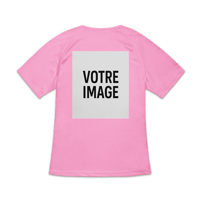 TSHIRT FEMME SPORT PERSO IMAGE TEXTE