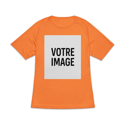 TSHIRT FEMME SPORT PERSO IMAGE TEXTE