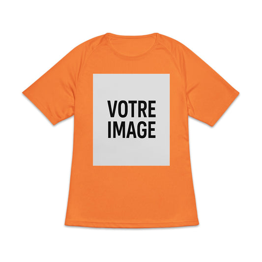 TSHIRT FEMME SPORT PERSO IMAGE TEXTE