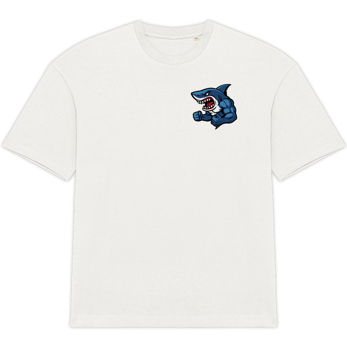 tshirt basique requin overzized