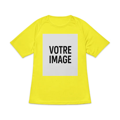 TSHIRT FEMME SPORT PERSO IMAGE TEXTE