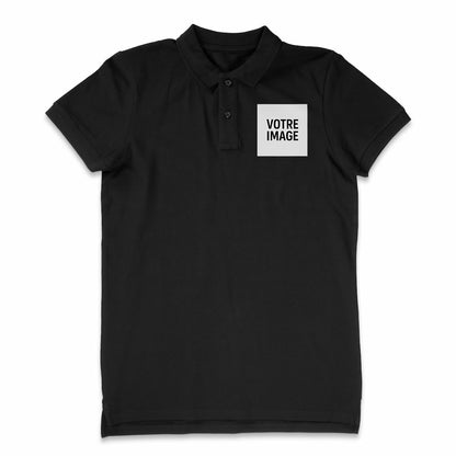 polo homme pperso image avant texte image a larriere