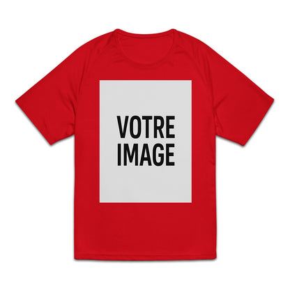 TSHIRT DE SPORTE PERSO TEXTE IMAGE HOMME