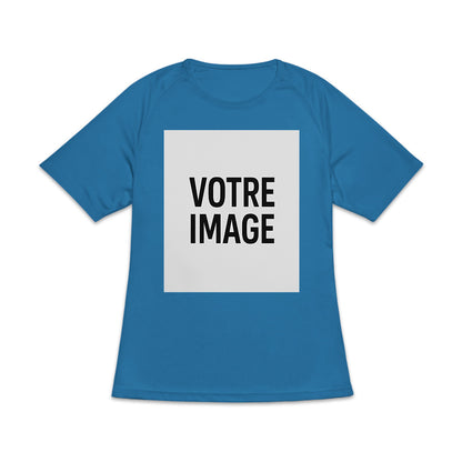 TSHIRT FEMME SPORT PERSO IMAGE TEXTE