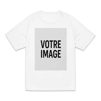 TSHIRT DE SPORTE PERSO TEXTE IMAGE HOMME