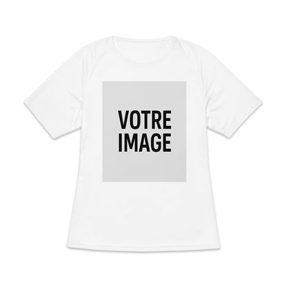 TSHIRT FEMME SPORT PERSO IMAGE TEXTE
